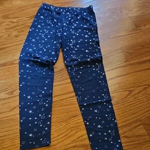 Vigoss Navy Star Print Girls' Leggings